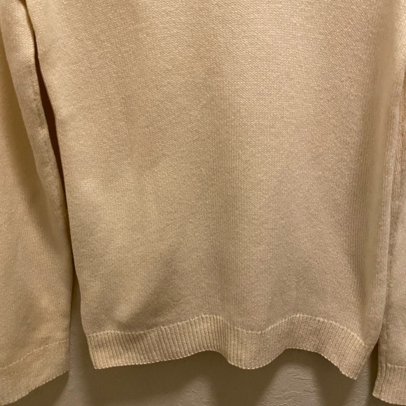 Ralph Lauren Purple Label Wool Mock Neck Long Sleeve Button Sweater Size S - Picture 9 of 10